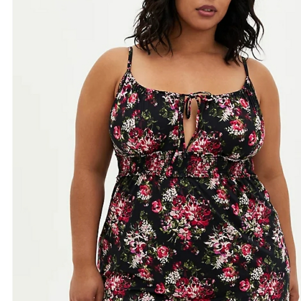 Mini LOUNGE-WEEKEND ATTIRE- HOT GIRL Torrid  Keyhole Lingerie Dress Size 4x